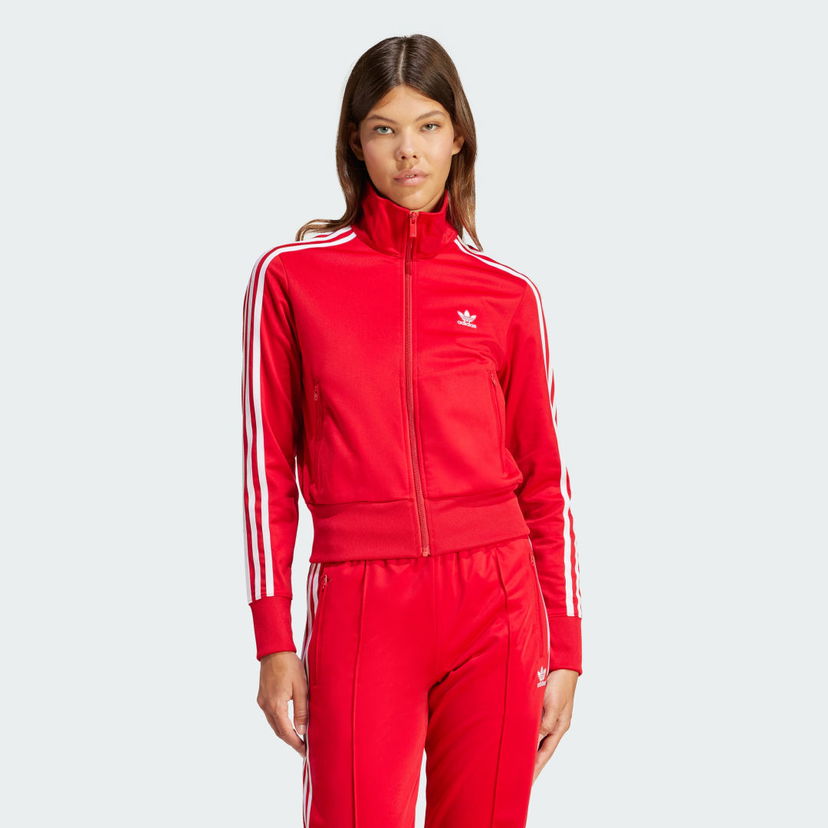Huppari adidas Performance Adicolor Classics Firebird Track Jacket Punainen | IR8079