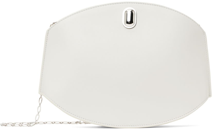 Käsilaukku Savette Off-White Tondo Chain Crossbody Bag Valkoinen | H-017-01-01