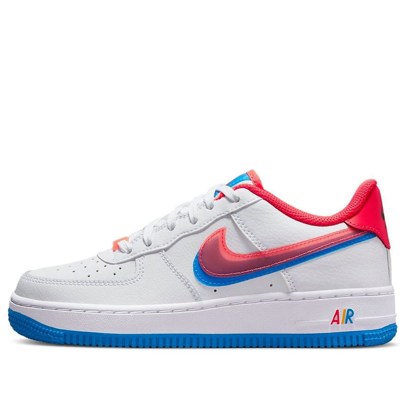 Tennarit ja kengät Nike Air Force 1 LV8 Offset Swoosh Valkoinen | DX1787-100
