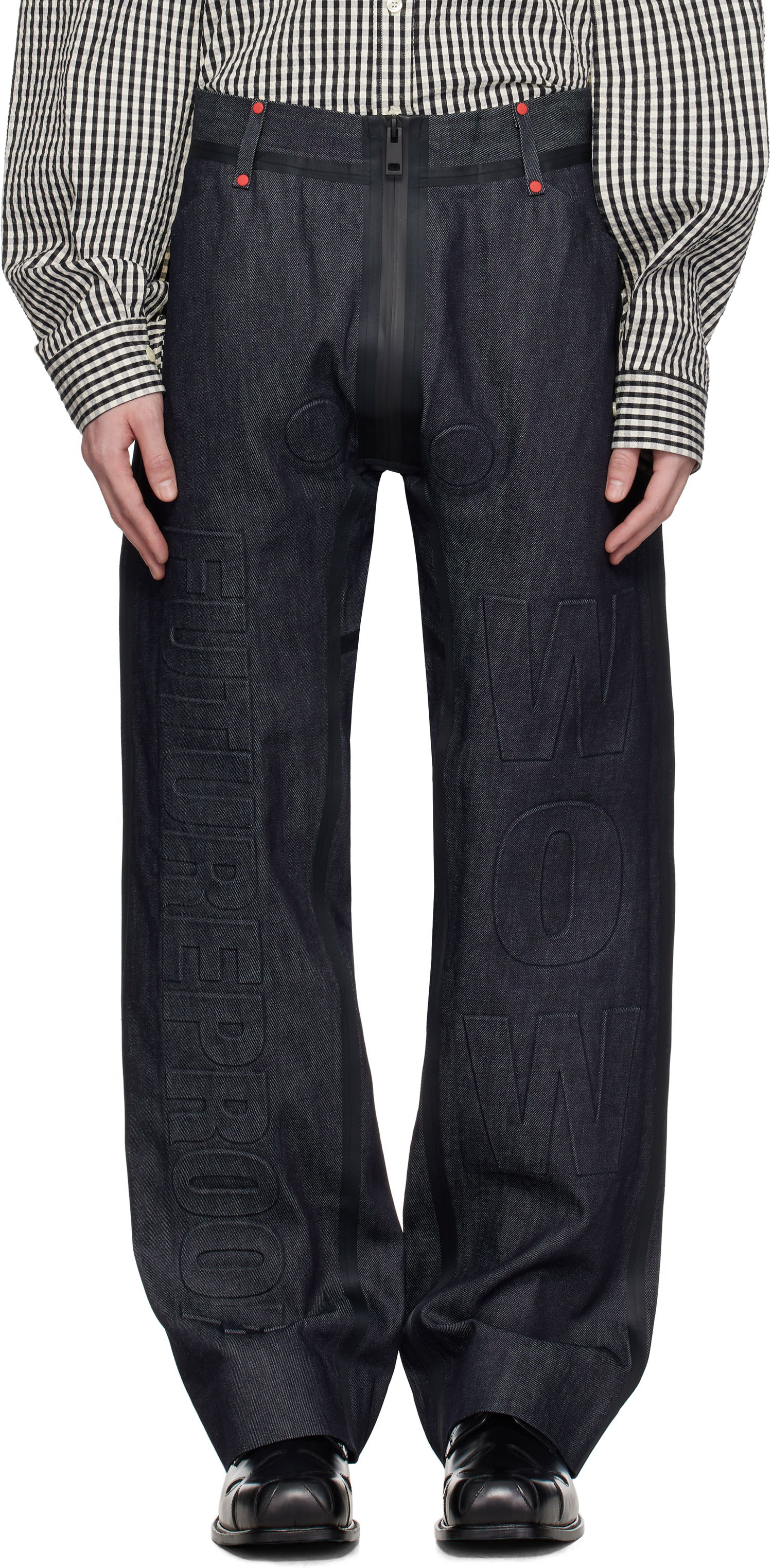Jeans Walter Van Beirendonck Walter Van Beirendonck G-Star Edition Futureproof WOW Jeans Sininen | D26531, 0