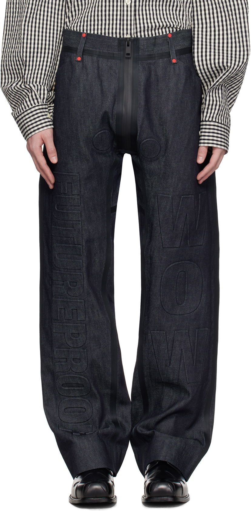 Jeans Walter Van Beirendonck Walter Van Beirendonck G-Star Edition Futureproof WOW Jeans Sininen | D26531