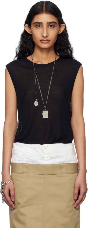 Hame Ann Demeulemeester Ann Demeulemeester Biba Sleeveless Tank Top Beige | 2510-W-JTO05-FA570-099, 0