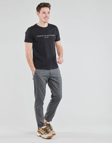 T-paita Tommy Hilfiger CORE TOMMY LOGO TEE Musta | MW0MW11465-BAS-NOS, 3