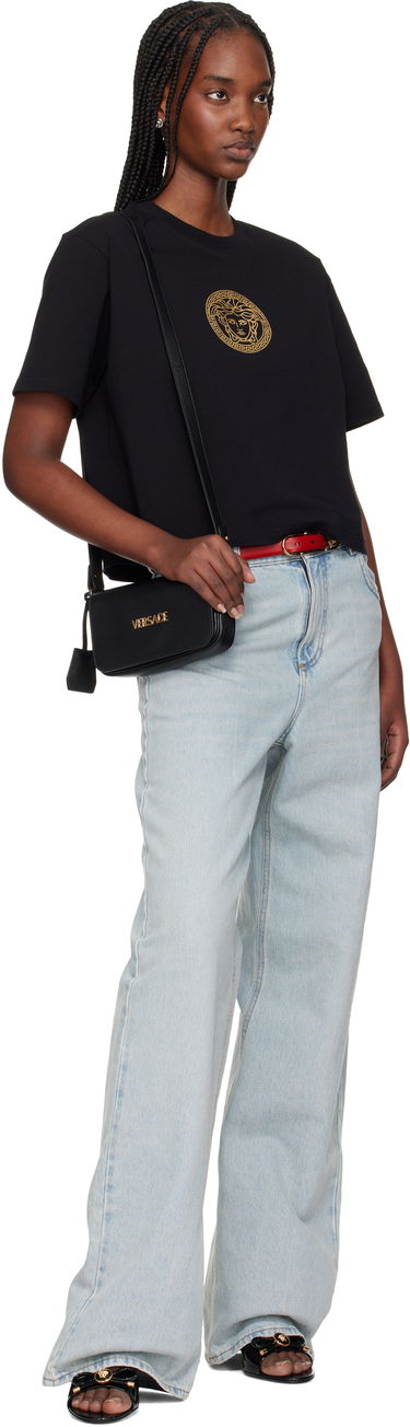 Olkalaukku Versace Tag Mini Shoulder Bag Musta | 1018747_1A13171_1B00V, 3