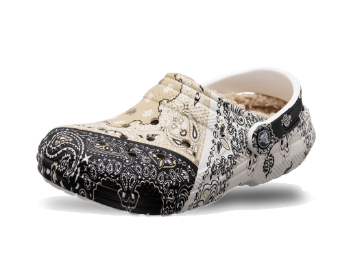 Tennarit ja kengät Crocs Classic Lined Bandana Clog Beige | 208061-2ZM