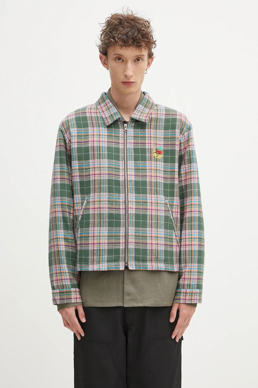 Takki Sky High Farm Sky High Farm Workwear Jacket Vihreä | SHF07J011