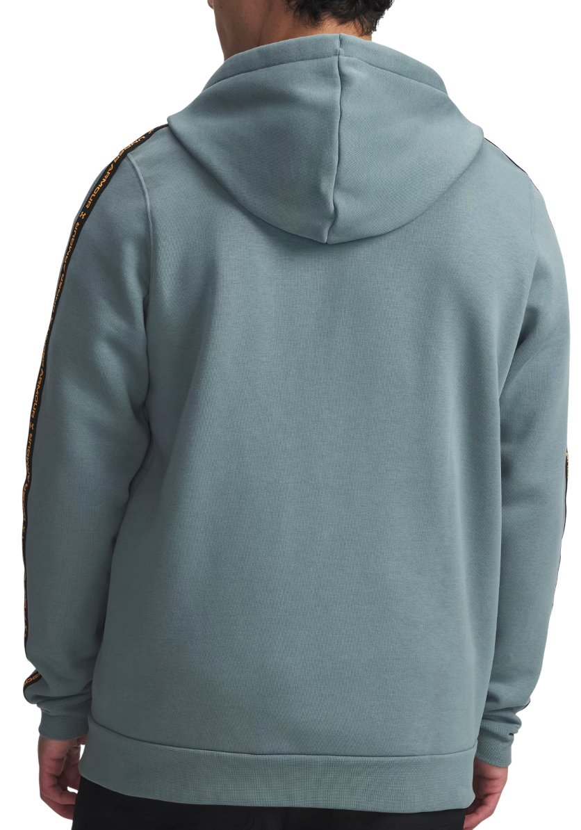 Huppari Under Armour Icon Fleece Full Zip Hoodie with Taping Turkoosi | 1390298-587, 1