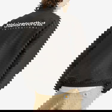 Tuulitakki thisisneverthat Intl. Team Jacket, Size Large Musta | TN250WOWLS01-BLK, 2
