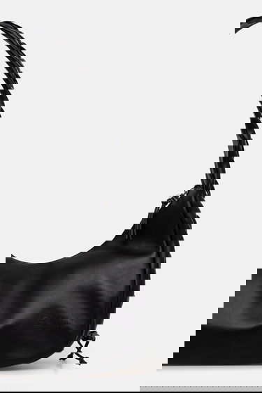 Käsilaukku GANNI Hobo Bag Medium Laces Musta | A7295, 2