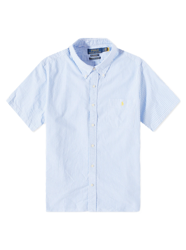 Paita Polo by Ralph Lauren Seersucker Turkoosi | 710906574002