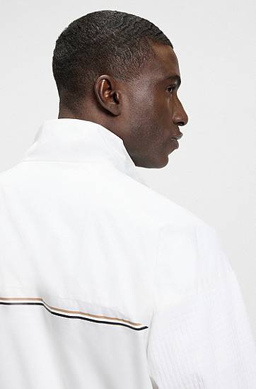 Verryttelypuku BOSS BOSS Water-Repellent Tracksuit Valkoinen | 50541286, 1