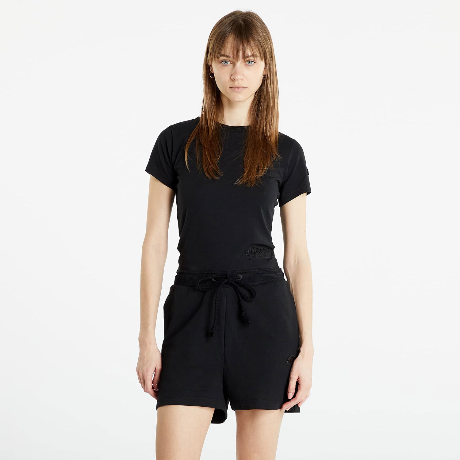 T-paita Ellesse Dropper Crop T-Shirt Musta | SGM14157079, 0