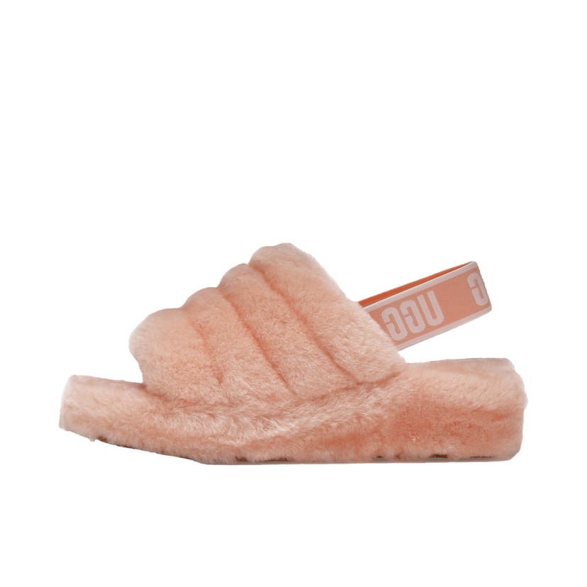 Tennarit ja kengät UGG Fluff Yeah Slide Scallop Beige | 1095119-SCLL