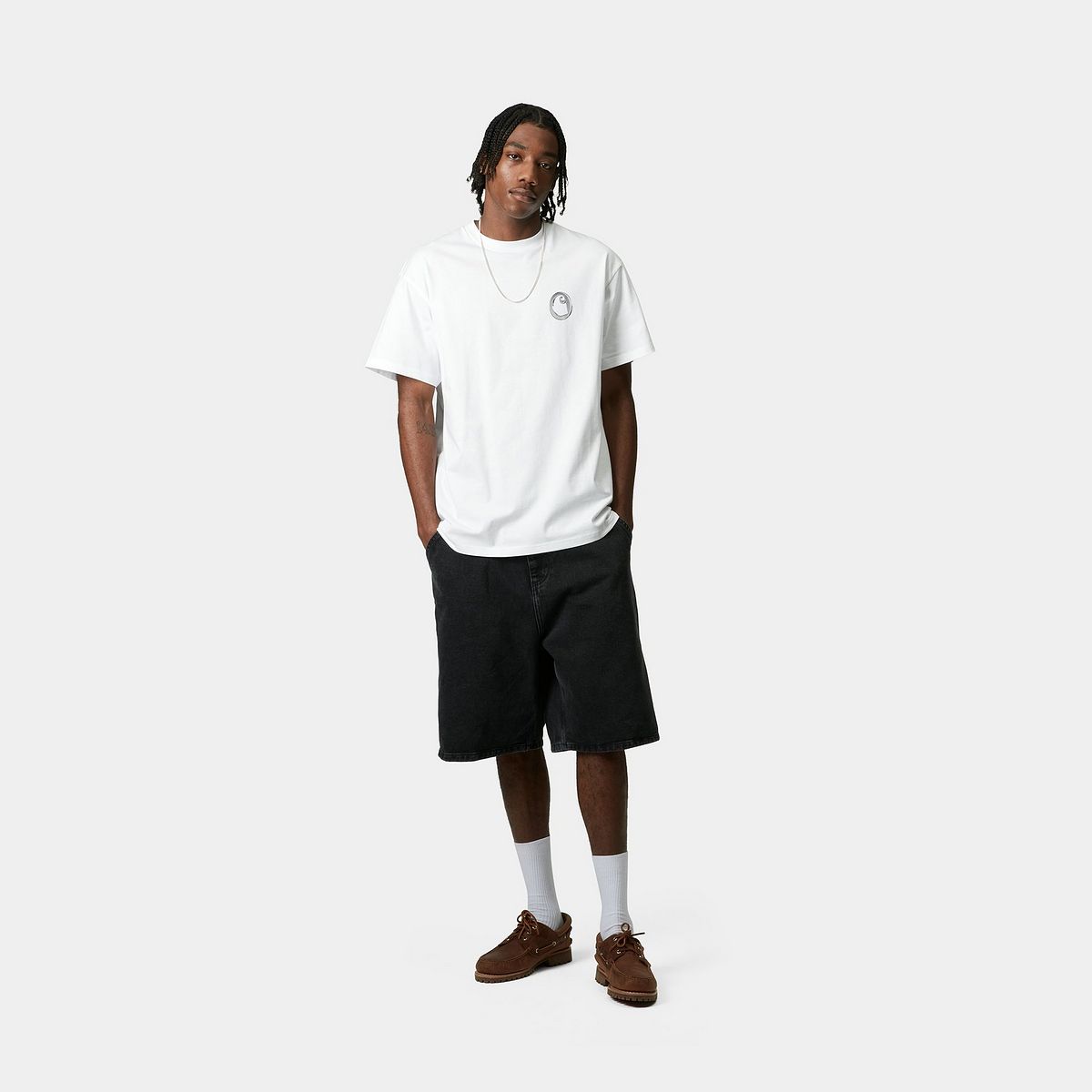 T-paita Carhartt WIP Short Sleeve Charms T-Shirt Valkoinen | I034410_9, 1
