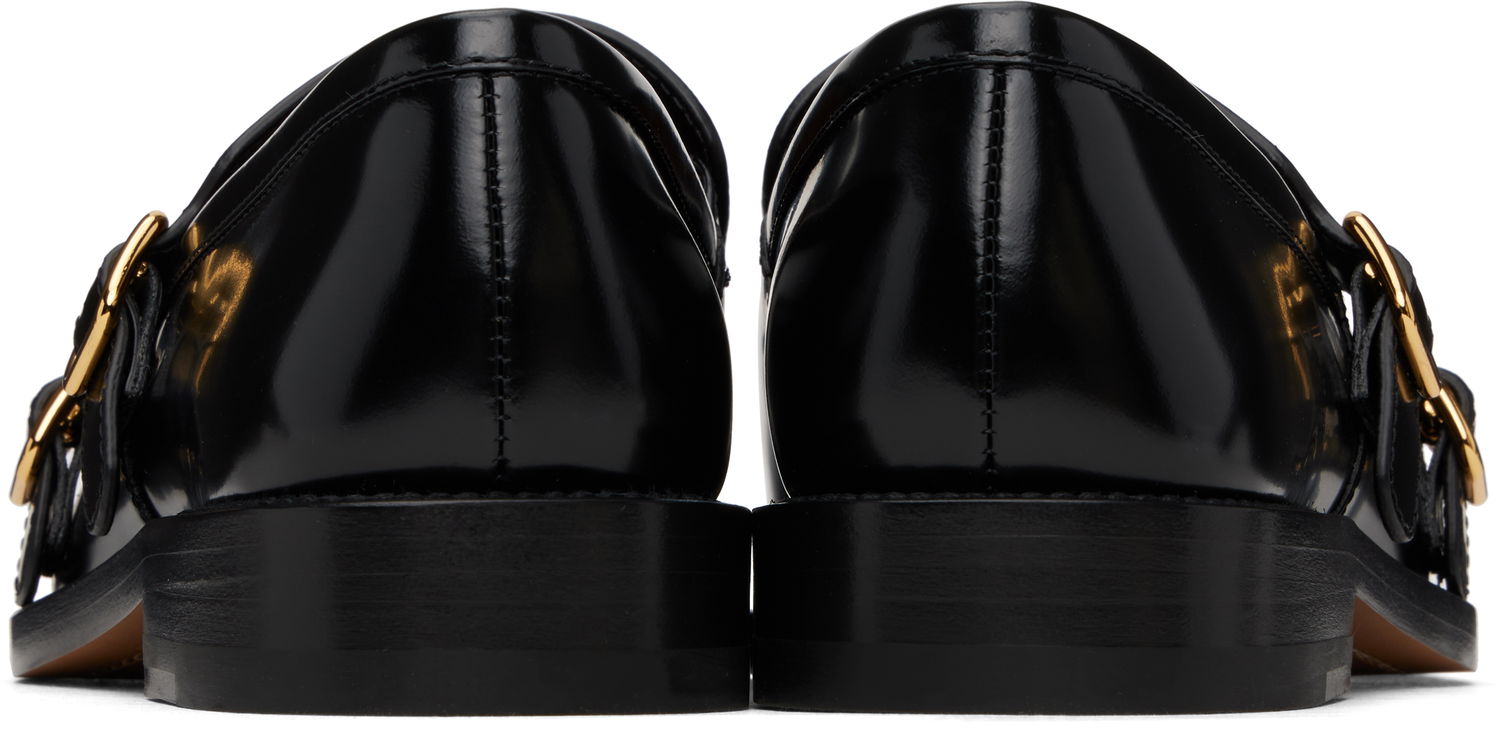 Vaatteet Marni Marni Bambi 3.0 Double Buckle Loafers Musta | MOMS006002 PS679, 1