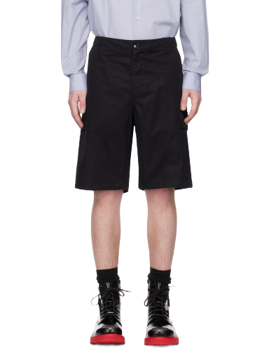 Shortsit KENZO Paris Cargo Pocket Musta | FD55SH2359RO