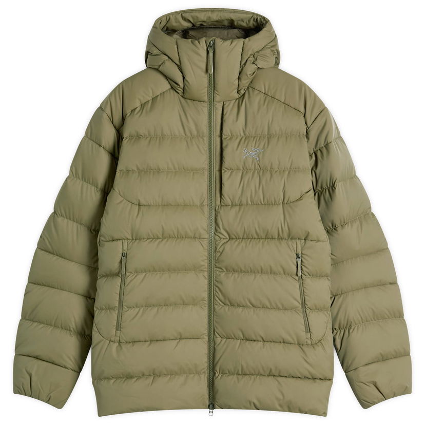 Puffer takki Arcteryx Men's Thorium Hooded Down Jacket, Size Small Vihreä | X000010543-014046