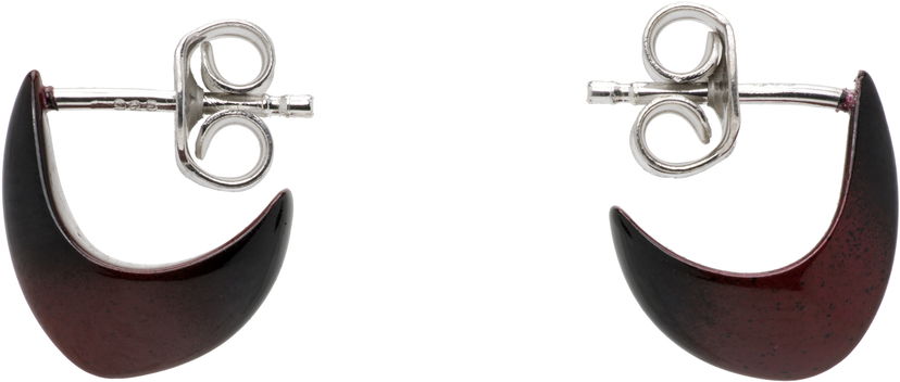 Korvakorut LEMAIRE LEMAIRE Micro Drop Stud Earrings Burgundia | JW0054 LO0114