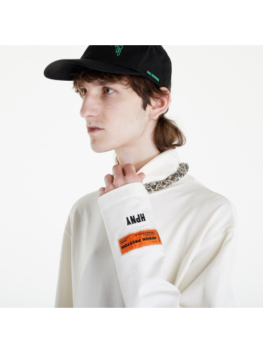 T-paita HERON PRESTON HPNY Embroidered Rollneck Tee Valkoinen | HMAB027C99JER0020110