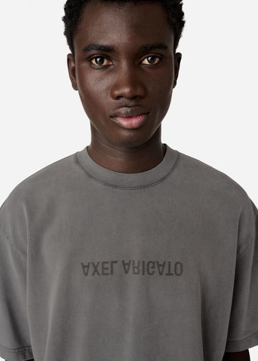 T-paita AXEL ARIGATO Distort Graphic T-Shirt Harmaa | A3118002, 7