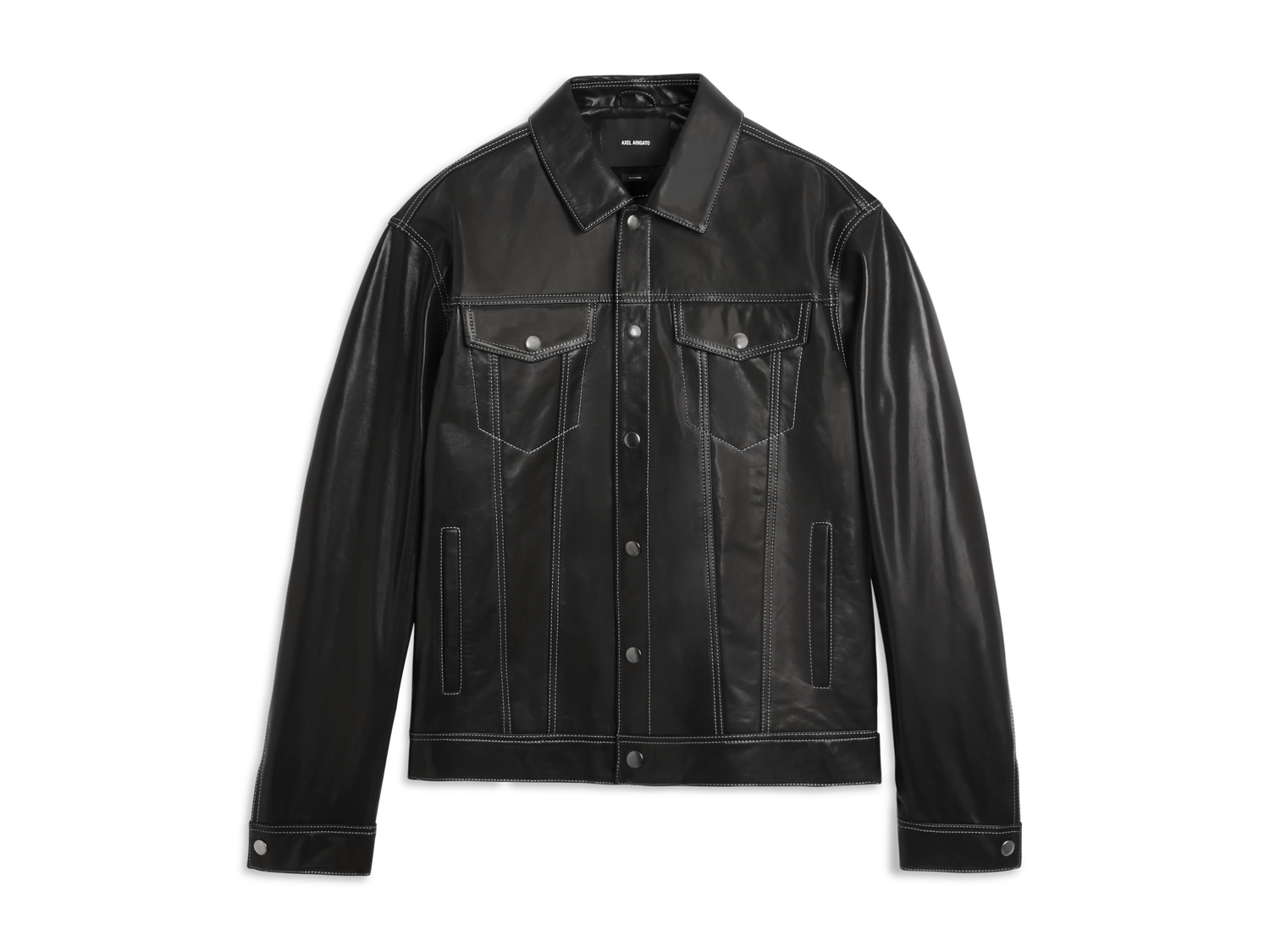 Takki AXEL ARIGATO Kai Leather Jacket Musta | A2209001, 0