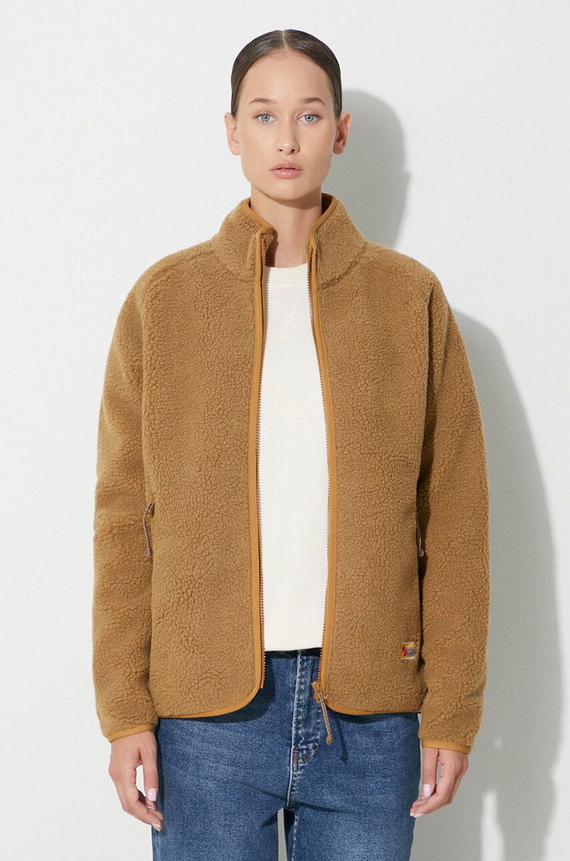 Takki FJÄLLRÄVEN Vardag Pile Fleece Jacket Ruskea | F84789.232