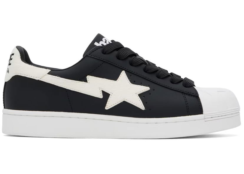 Tennarit ja kengät BAPE A Bathing Ape Skull Sta #2 Black Musta | 1J80-191-065-BLK