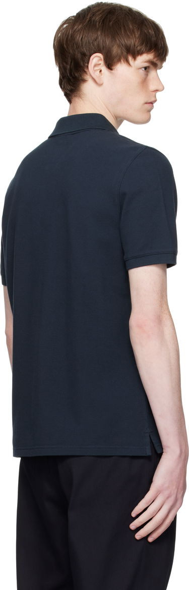 Poolopaita MAISON KITSUNÉ Maison Kitsuné Fox Head Patch Regular Fit Polo Tummansininen | PM00209KP0002, 2