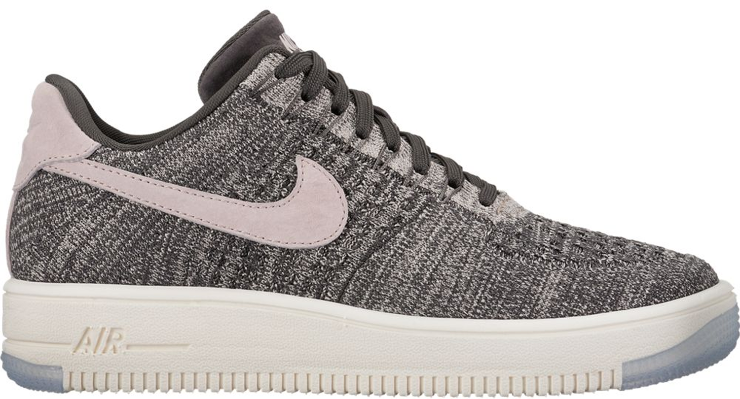 Tennarit ja kengät Nike Air Force 1 Flyknit Low Midnight Fog Silt Red W Harmaa | 820256-008, 0