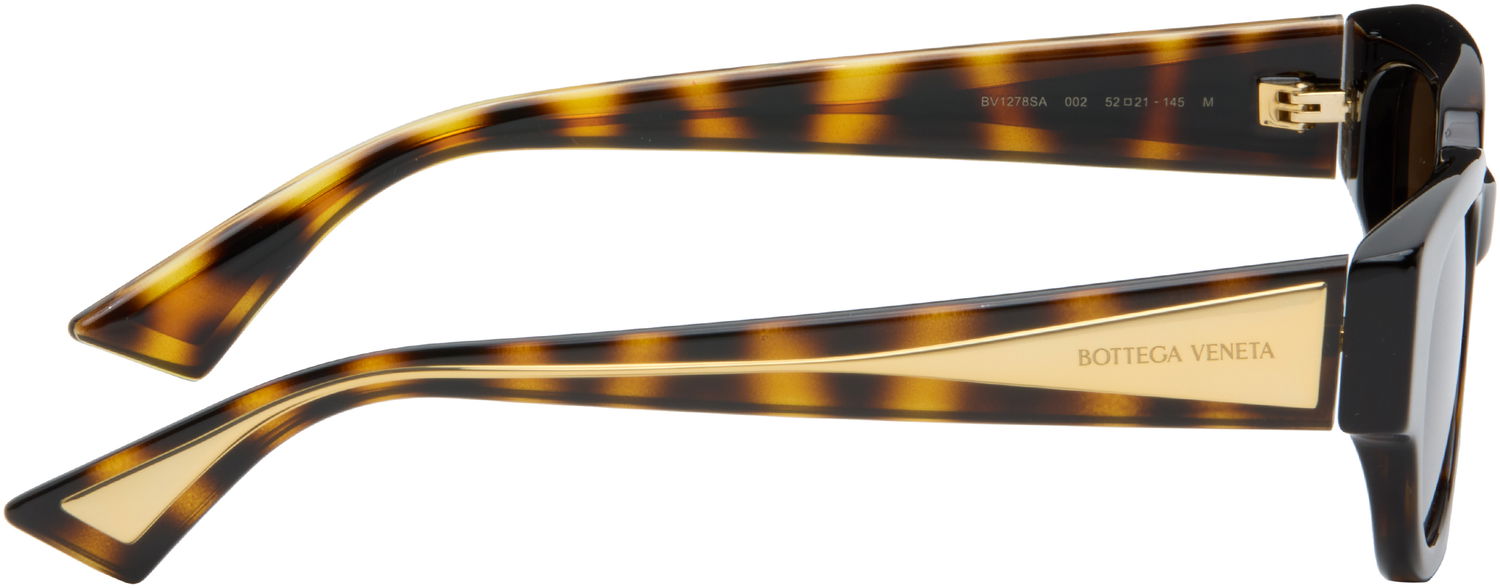 Aurinkolasit Bottega Veneta Tri-Fold Sunglasses Ruskea | BV1278SA-002, 1