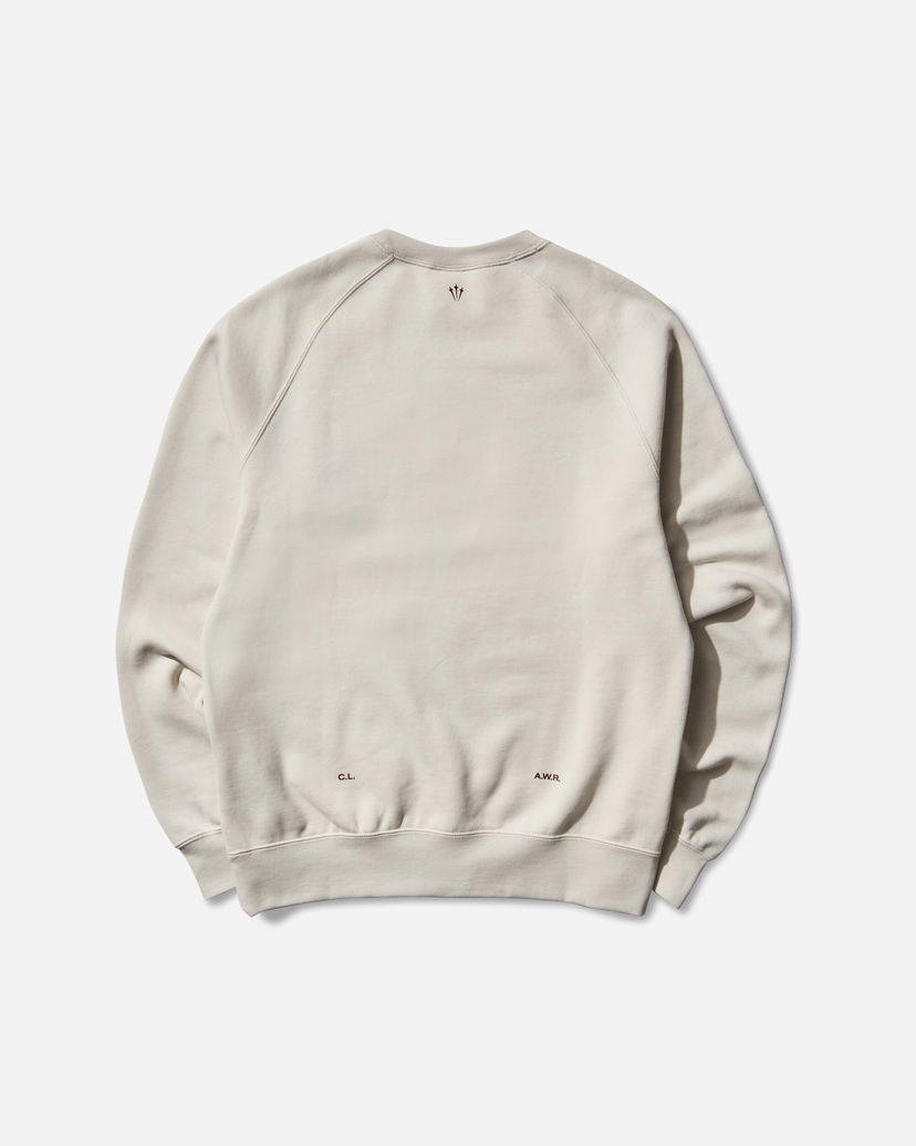 Huppari Nike NOCTA Fleece Crewneck Sweatshirt Beige | FN8160-104