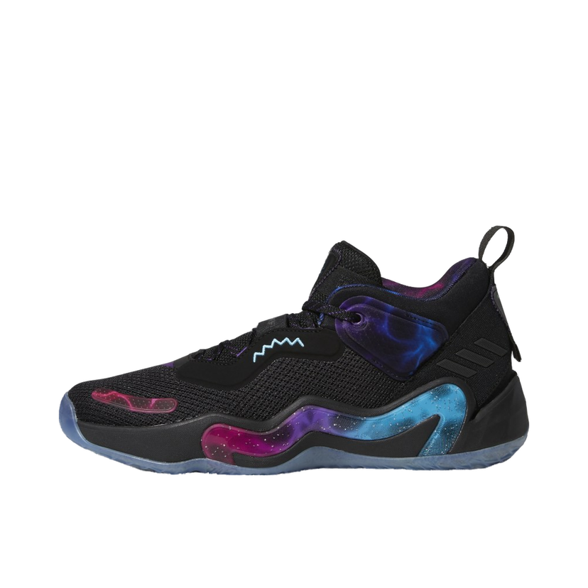 Koripallo adidas Performance D.O.N. Issue #3 Stars of Utah Musta | GZ5526