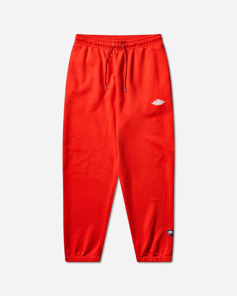 Verryttelyhousut Jordan Rare Air Distressed Fleece Pants Punainen | IB2999-673