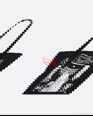 Kangaskassi Cav Empt Lips Display Tote Bag Musta | CES28G07 BLACK, 1