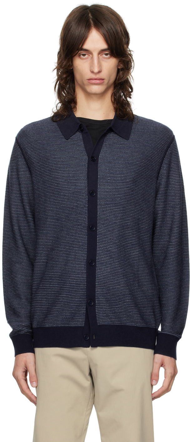 Villapaita Paul Smith Paul Smith Button Through Cardigan Tummansininen | M1R-895Y-N02418-49