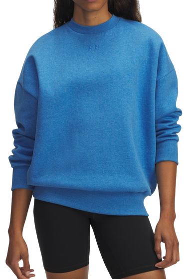 Huppari Under Armour Oversized Rival Fleece Crew Sweatshirt Sininen | 1386463-403, 0
