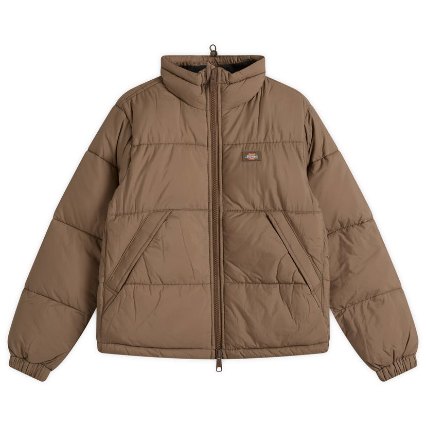 Puffer takki Dickies Alatna Puffer Jacket Ruskea | DK0A4XP3-900
