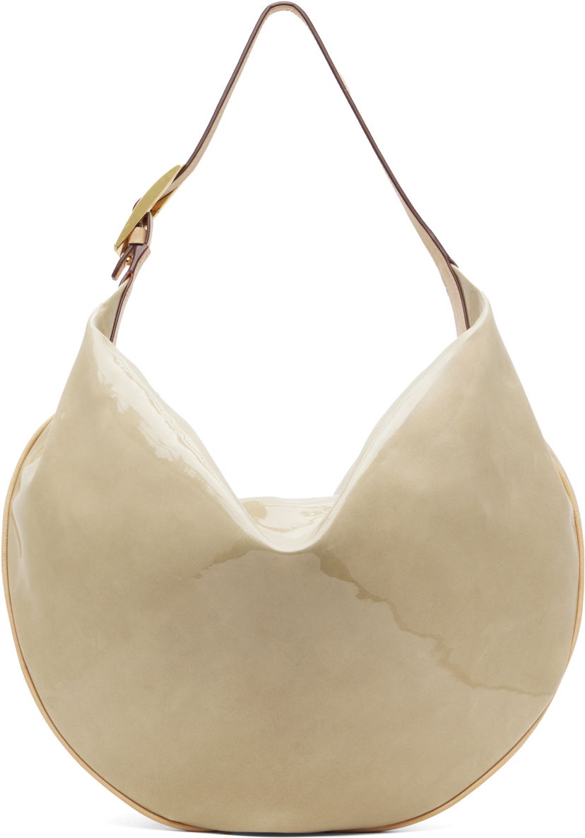 Käsilaukku Tory Burch Tory Burch Patent Balloon Bag Beige | 171918-200
