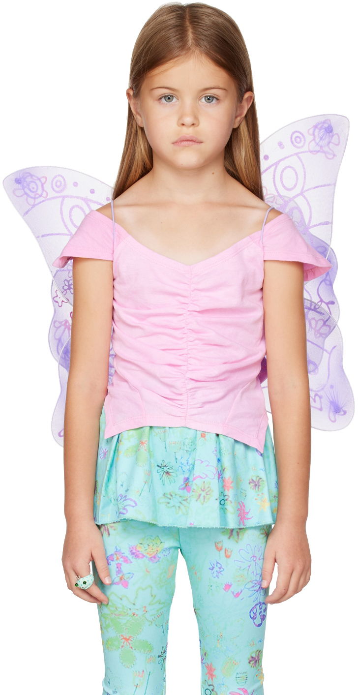 T-paita Collina Strada Collina Strada Fairy Wings Vaaleanpunainen | CSK1009