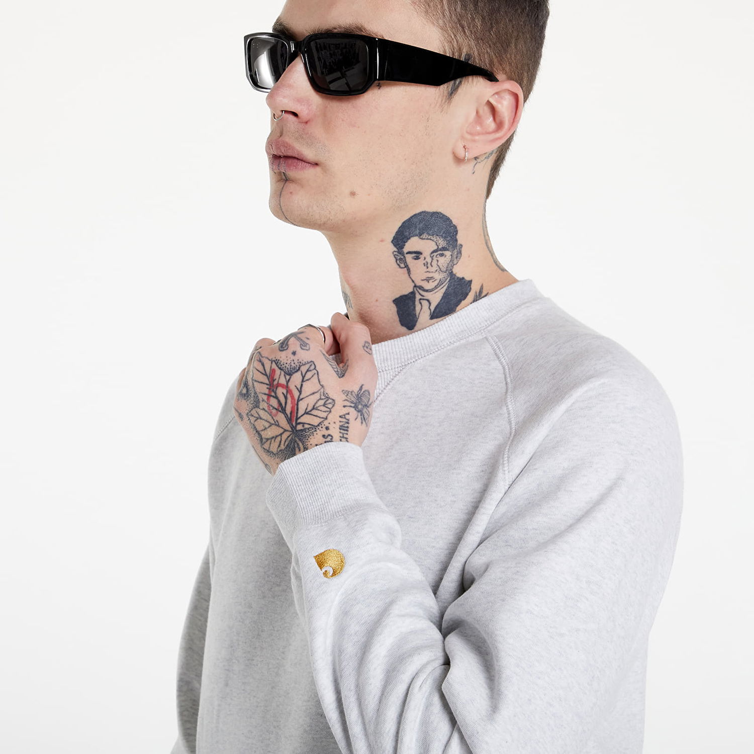 Huppari Carhartt WIP Work In Progress Chase Harmaa | I026383.00JXX, 1