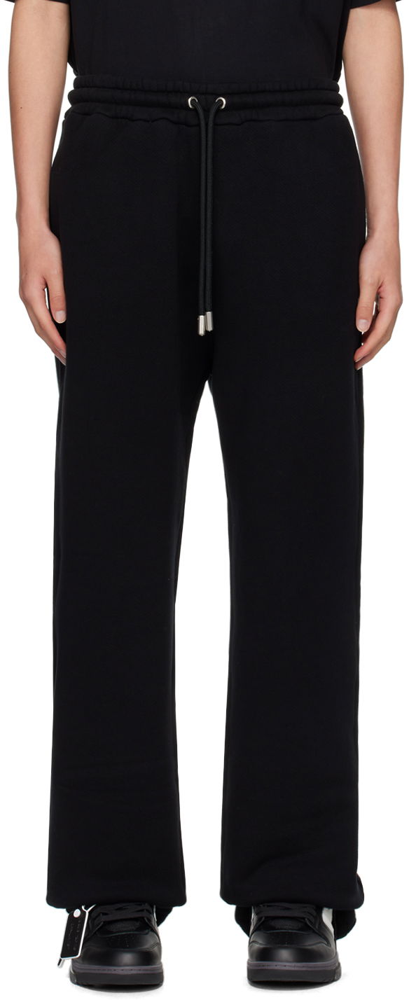 Verryttelyhousut Off-White Black Stitch ARR Sweatpants Musta | OMCH054C99FLE0031001