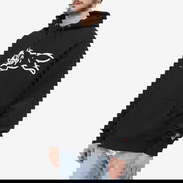 Huppari BBC IceCream Running Dog Hoodie, Size Large Musta | IC23223-BLK, 2