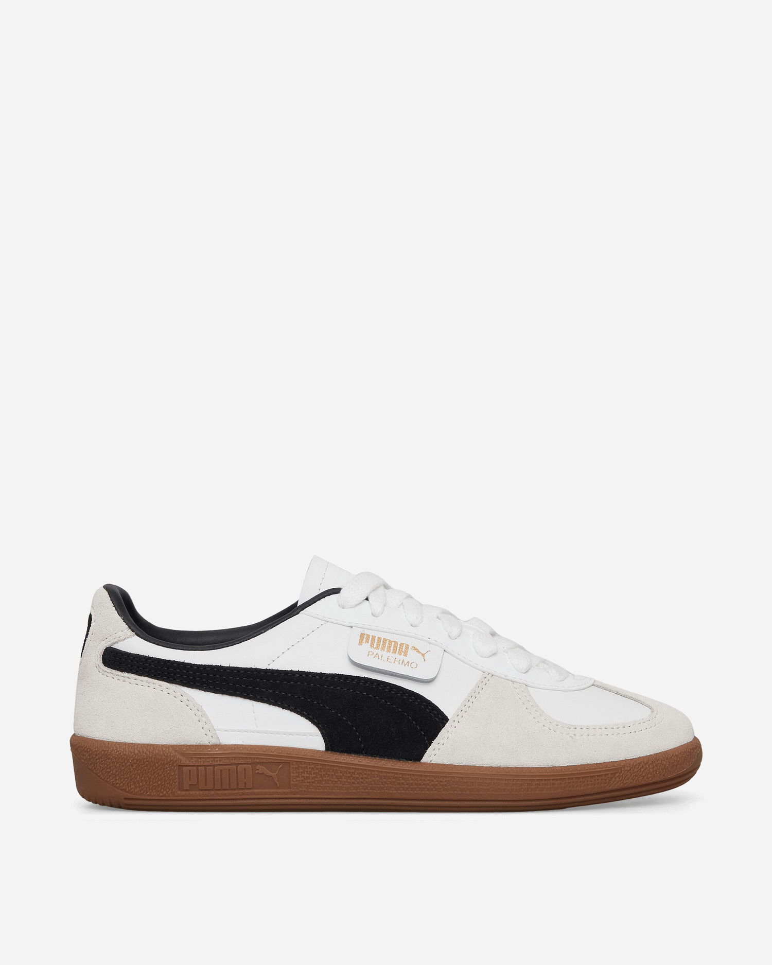 Tennarit ja kengät Puma Palermo Leather Vapor Gum Harmaa | 396464-01, 1