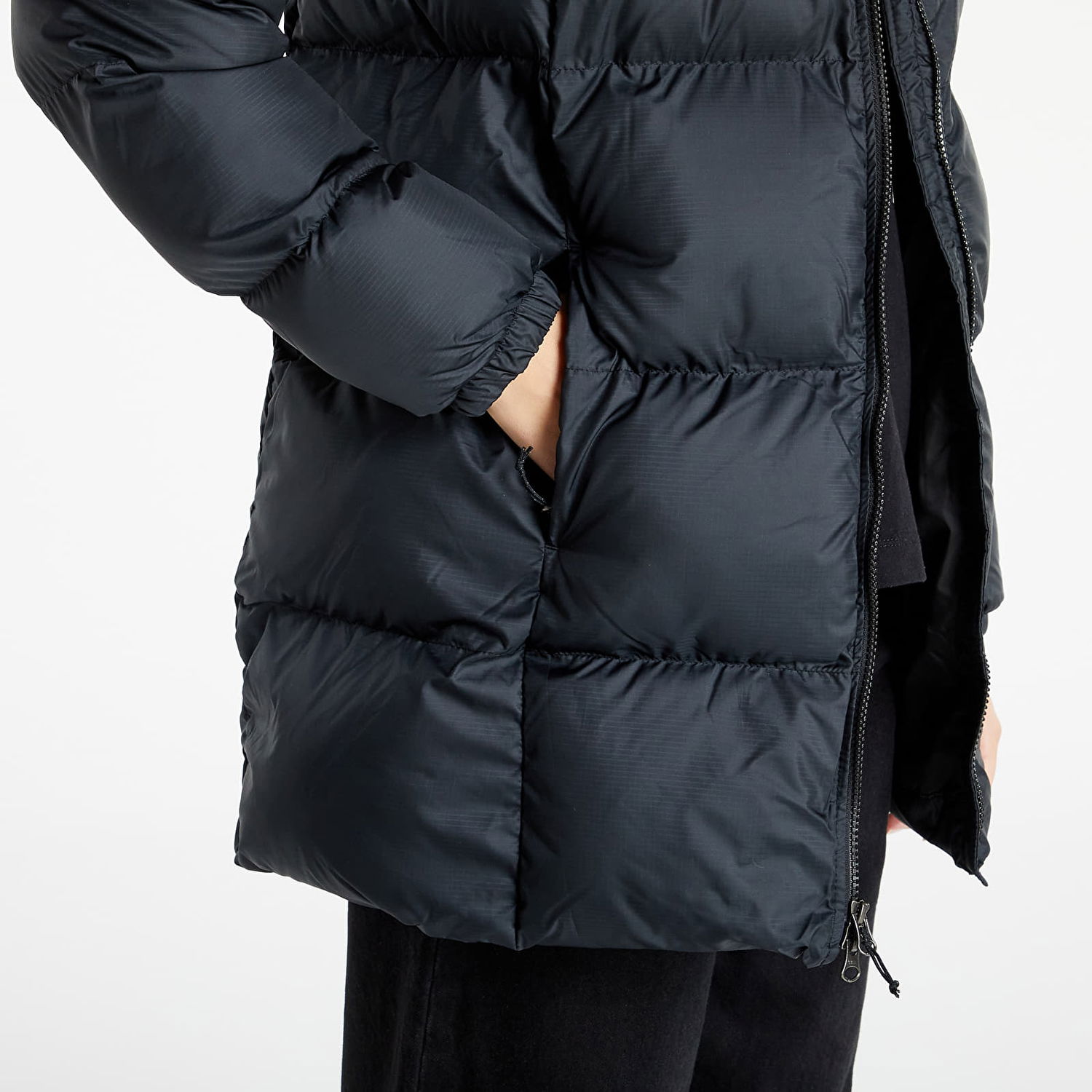 Takki Columbia Puffect™ Mid Hooded Jacket Musta | 1864791010, 1