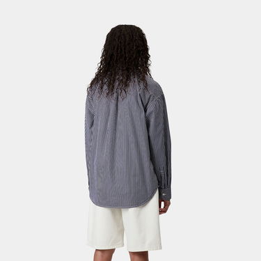 Paita Carhartt WIP Carhartt WIP Arvin Long Sleeve Striped Shirt Tummansininen | I034560_2, 2