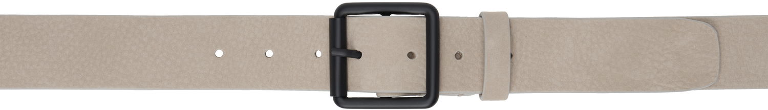 Vyöt Studio Nicholson Studio Nicholson Leather Belt Beige | BELT SNM - 1176, 0