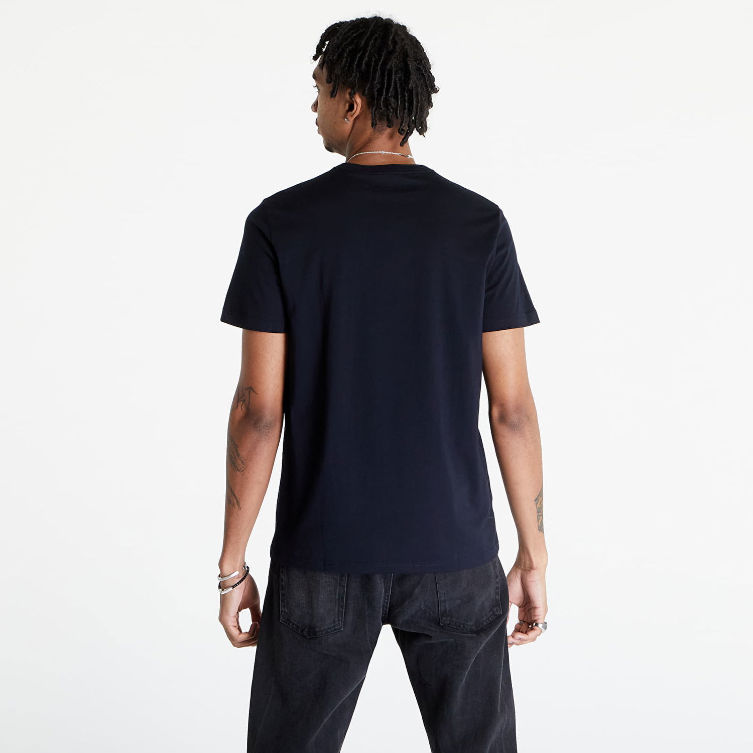 T-paita Fred Perry Crew Neck T-Shirt Musta | M1600 V73, 1
