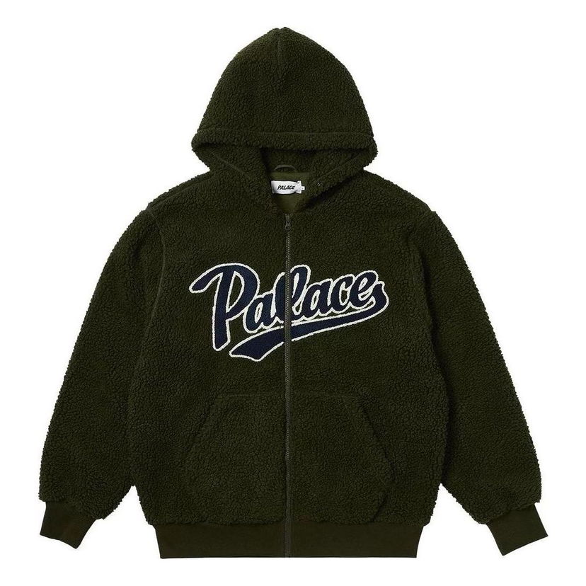 Huppari Palace Script Hoody Jacket Vihreä | P25CS091