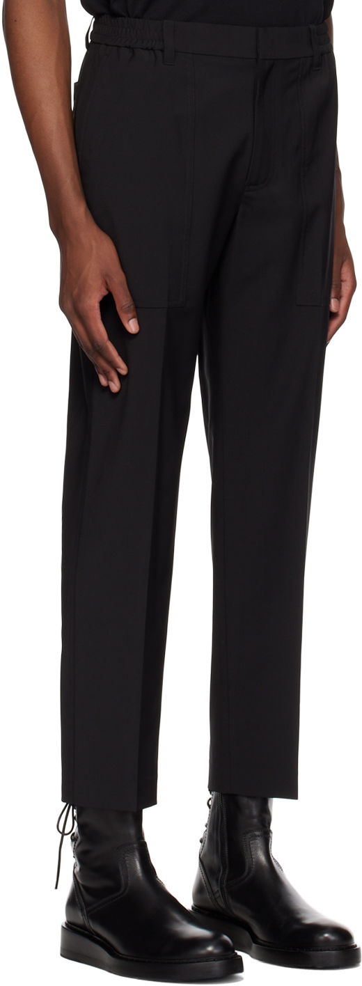 Housut Helmut Lang Helmut Lang Core Trousers Musta | N05HM203, 1