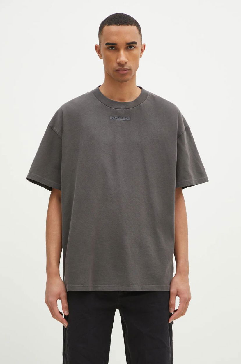 T-paita Ksubi KSUBI Sott Ekcess T-Shirt Harmaa | MPS25TE040